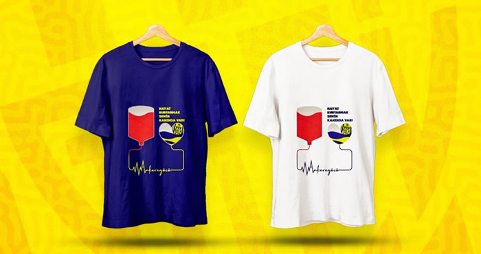Ankaragücü'nden kan bağışına farkındalık tişörtü ile destek