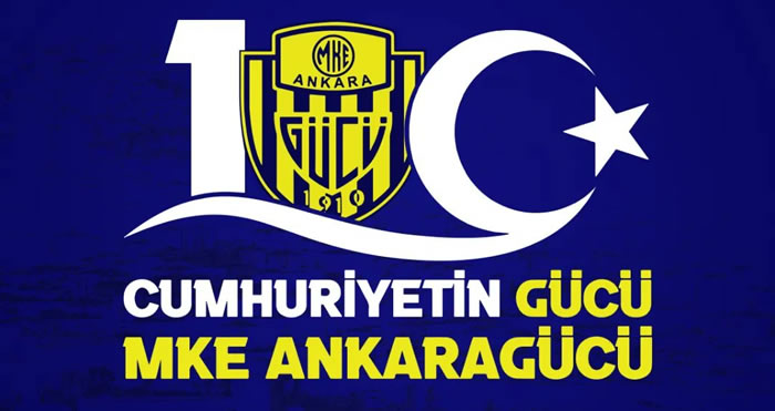 Ankaragücü'nden Cumhuriyet'in 100. yıl özel logosu