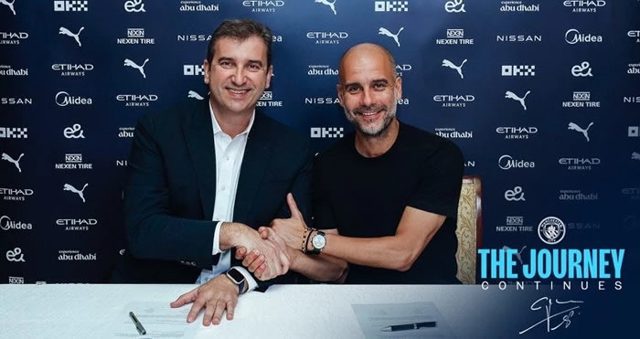 Pep Guardiola'dan Manchester City'e yeni imza