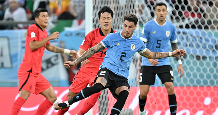 Uruguay Güney Kore'ye diş geçiremedi