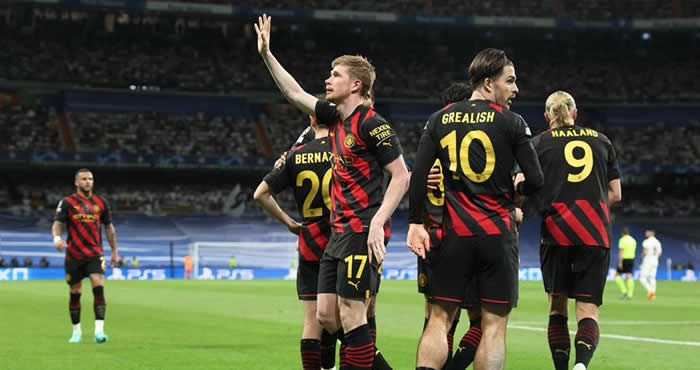 Manchester City Real Madrid deplasmanında avantajı yakaladı