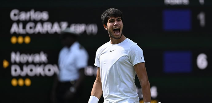 Wimbledon'da yeni şampiyon Alcaraz