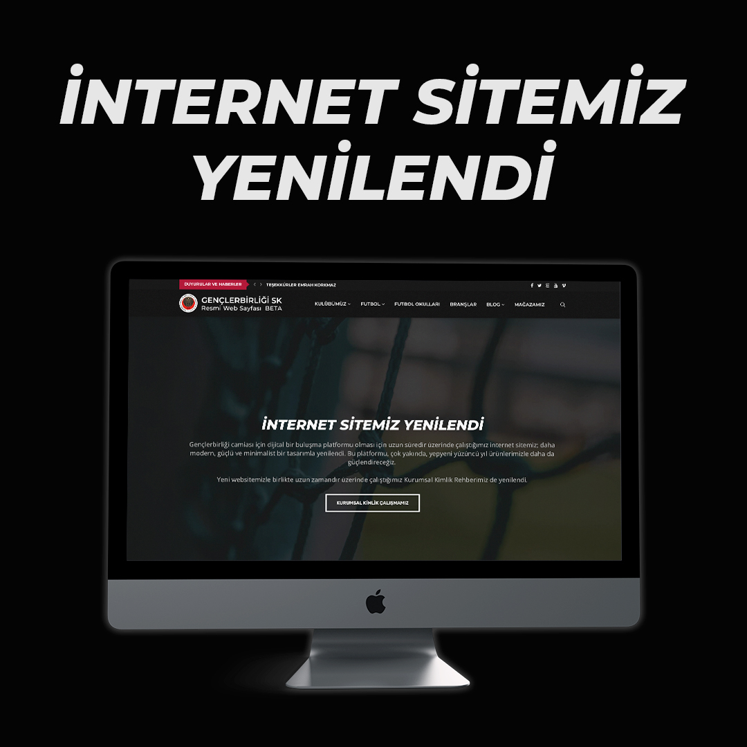 Gençlerbirliği yeni internet sitesi