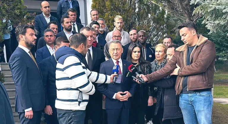 AKP'li Fuat Oktay'dan Ankaragücü'ne ziyaret