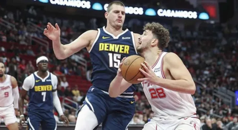 Alperen Şengün'lü Rockets, Nikola Jokic'li Nuggets'i devirdi