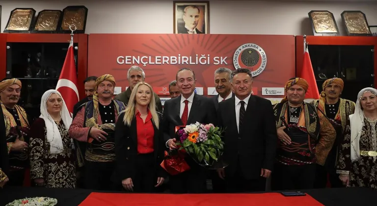 Ankara Kulübü’nden Gençlerbirliği’ne destek ziyareti