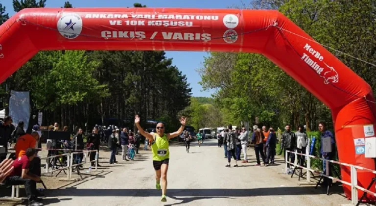 Ankara Yarı Maratonu ve 10 kilometre koşusu yapıldı