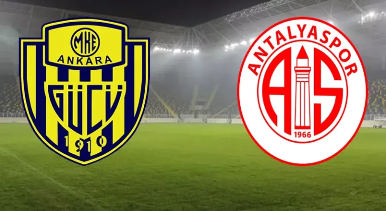 Ankaragücü Antalyaspor'u ağırlıyor