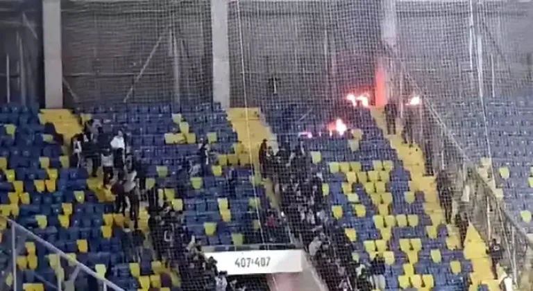 Ankaragücü-Beşiktaş maçı sonrası olaylar çıktı