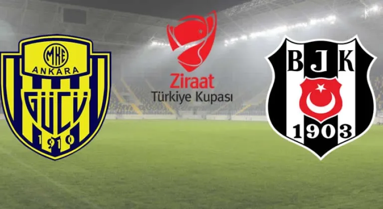 Ankaragücü kupa sınavında; Rakip Beşiktaş