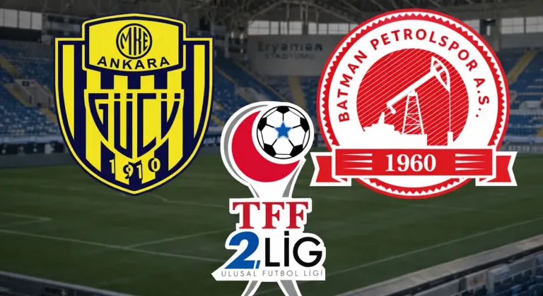 Ankaragücü lider Batman Petrolspor'u ağırlıyor... Maç hangi kanalda?