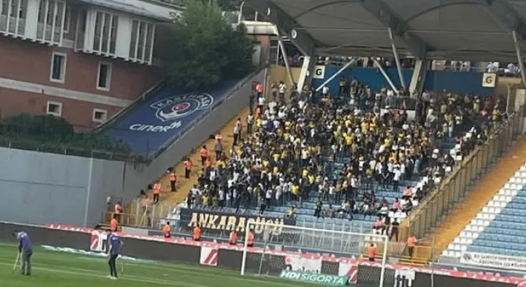 Ankaragücü siftah yaptı. Para cezası ve bloke