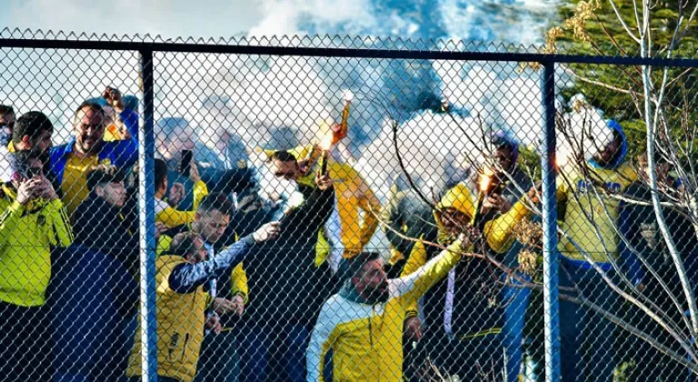 Ankaragücü taraftar takıma destek verdi