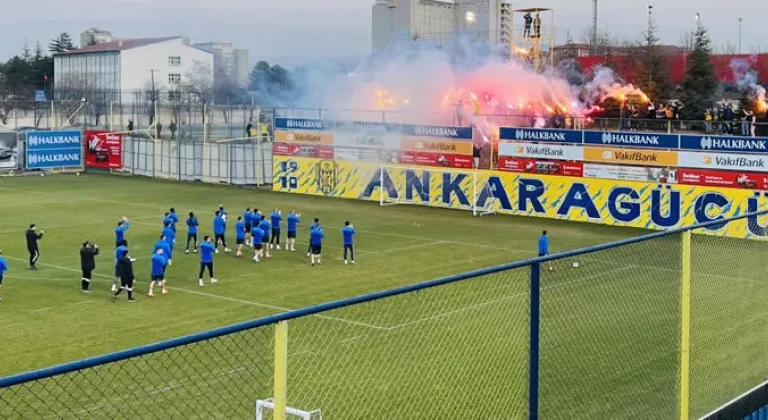 Ankaragücü'nde taraftardan moral