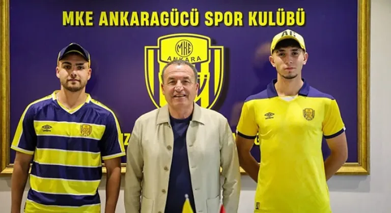 Ankaragücü'ne altyapıdan 2 takviye