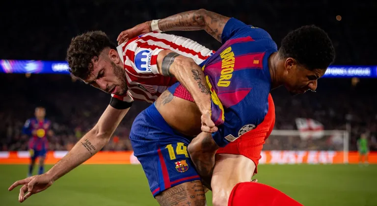 Atletico Madrid, Barcelona’yı Camp Nou’da Devirdi! Çeyrek Finalde Büyük Avantaj