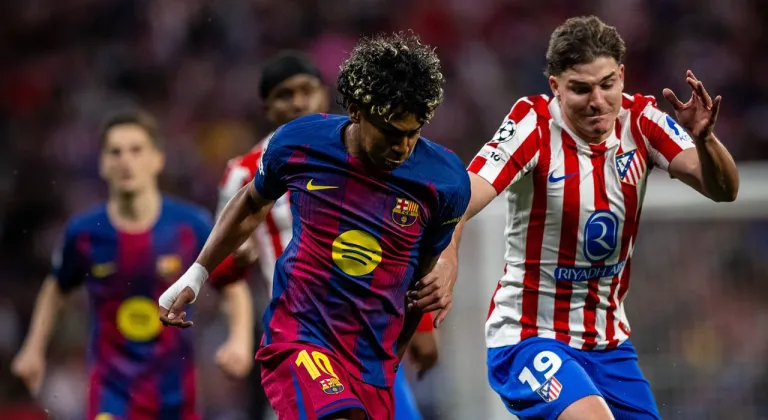 Atletico Madrid Yarı Finalde! Barcelona Kazandı Ama Elendi