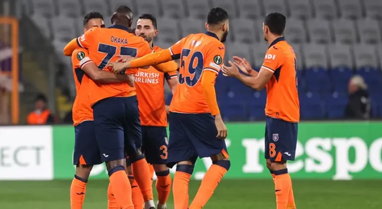 Başakşehir grup 1.'si olup son 16'ya yükseldi