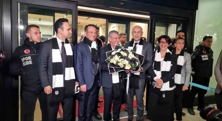 Beşiktaş'ın yeni hocası İstanbul'da