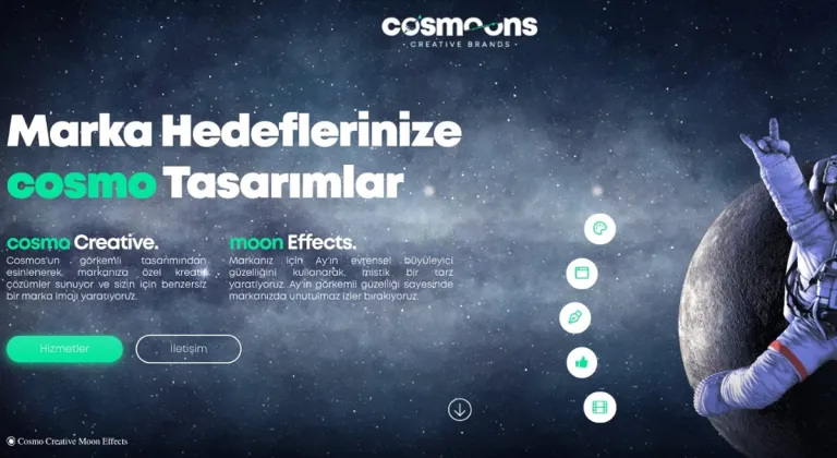 Dijital Dünyada Fark Yaratan Ajans: Cosmoons Creative ile Kurumsal Web Sitesi Deneyimi