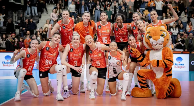 Eczacıbaşı Dynavit’ten Şampiyonlar Ligi’nde Net Galibiyet! Olympiakos’a Set Vermedi