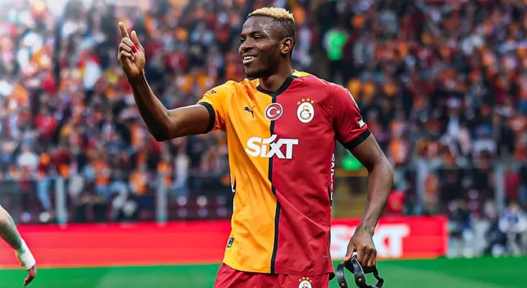 Galatasaray'da Osimhen'i paylaşımı