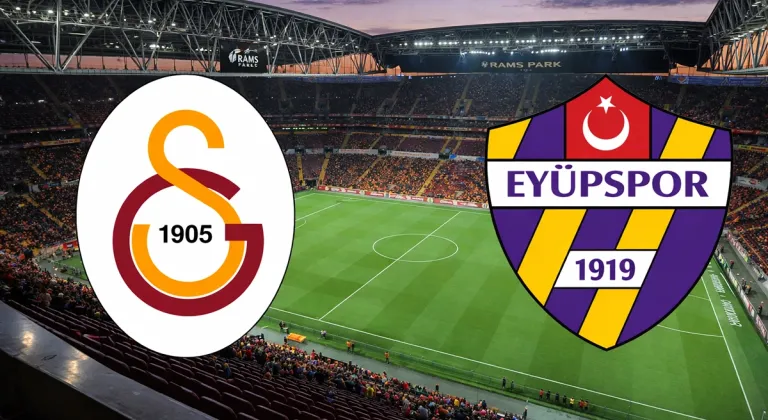 Galatasaray-Eyüpspor'u maçı saat kaçta, hangi kanalda?