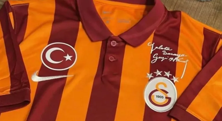 Galatasaray maça 100.yıl forması ile çıkacak