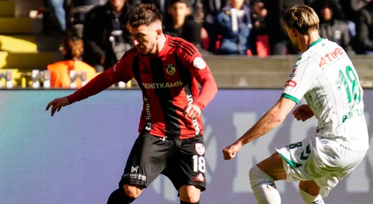 Gaziantep’te Puanlar Paylaşıldı: İki Takımın da Hasreti Bitmedi