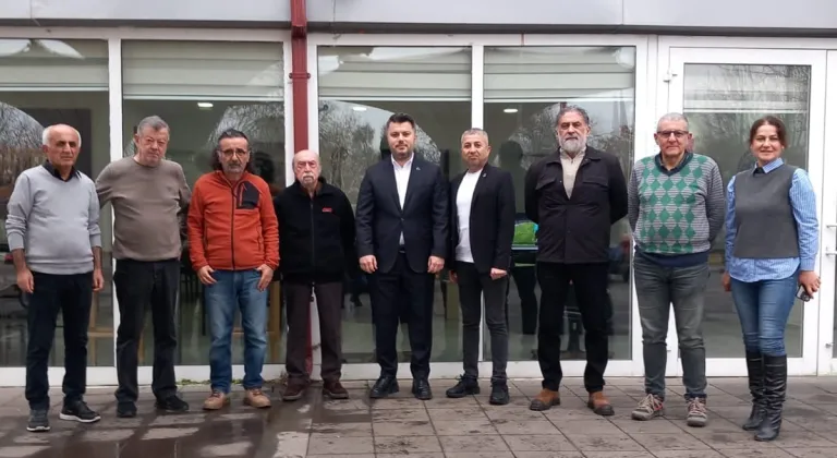 Gençlerbirliği Basın Sözcüsü Mehmet Şanal TSYD Ankara Şubesi'ni ziyaret etti