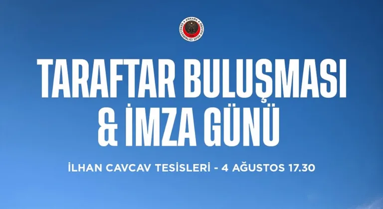 Gençlerbirliği'nde taraftar buluşması ve imza günü