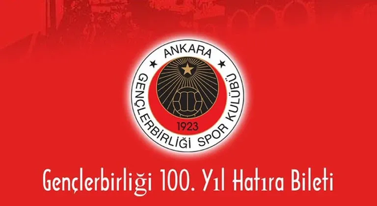 Gençlerbirliği'nden 100. yıla özel hatıra bilet