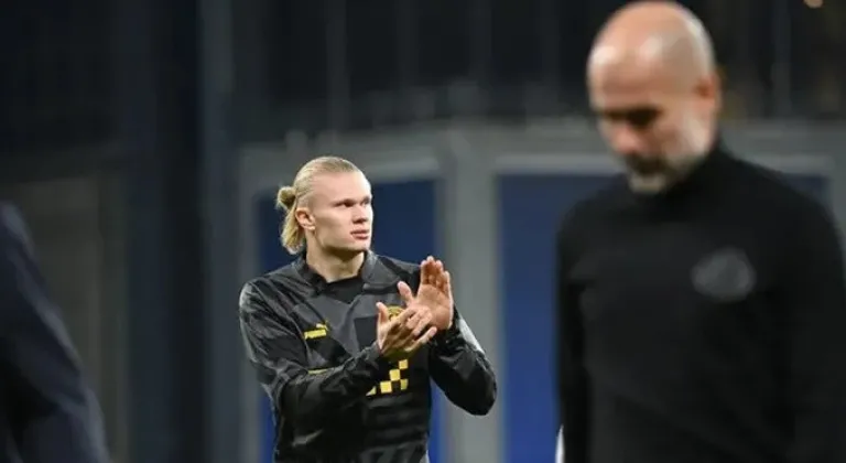 Guardiola'dan Premier Ligi sallayan Haaland'ı üzecek açıklama