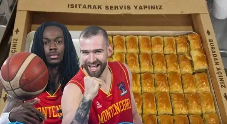 Gürcistan'ı yenen Karadağ'a TBF'den baklava jesti