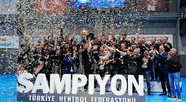 Hentbolda şampiyon Beşiktaş