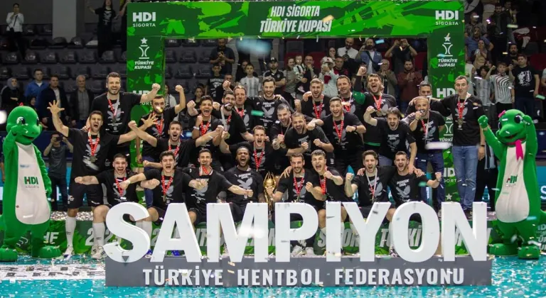 Hentbolda  Türkiye Kupası Beşiktaş’ın