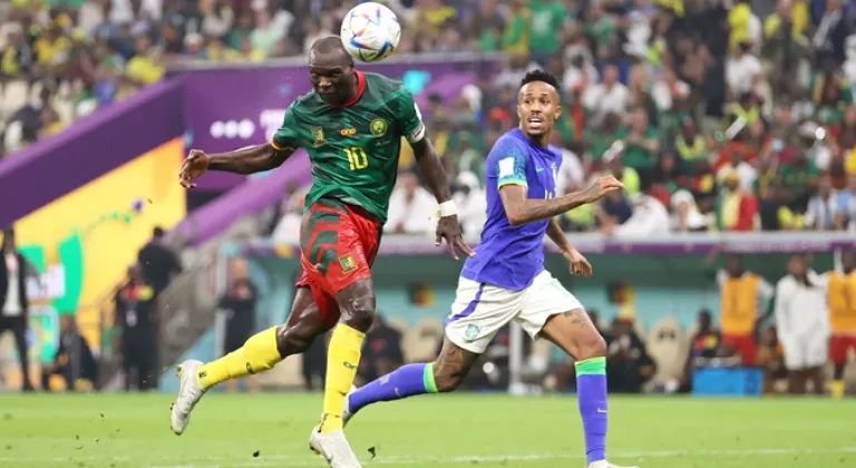 Kamerun'a Brezilya galibiyeti yetmedi