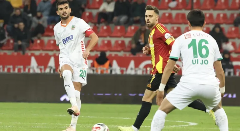 Kayseri’de gol çıkmadı: Kayserispor ile Alanyaspor 1'er puanla yetindi