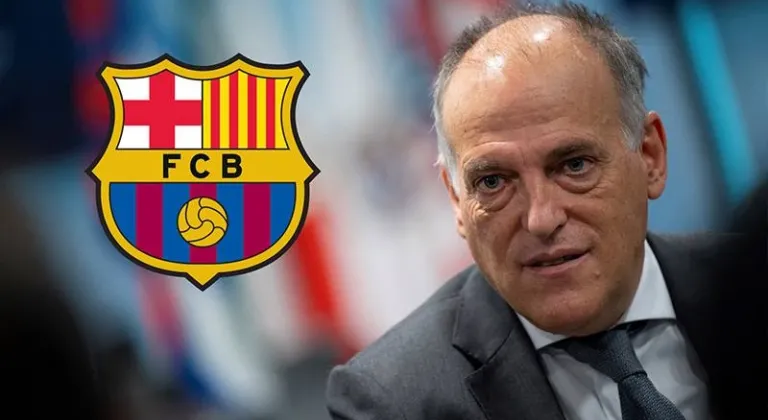 La Liga başkanı ile Barcelona savaşında yeni gelişme