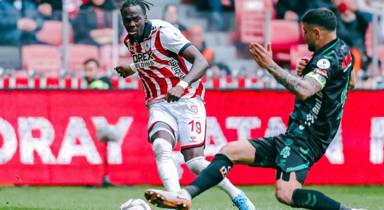 Samsunspor-Konyaspor Maçı Nefes Keti. Beraberlik! Penaltı Kaçtı, Kırmızı Kart Çıktı