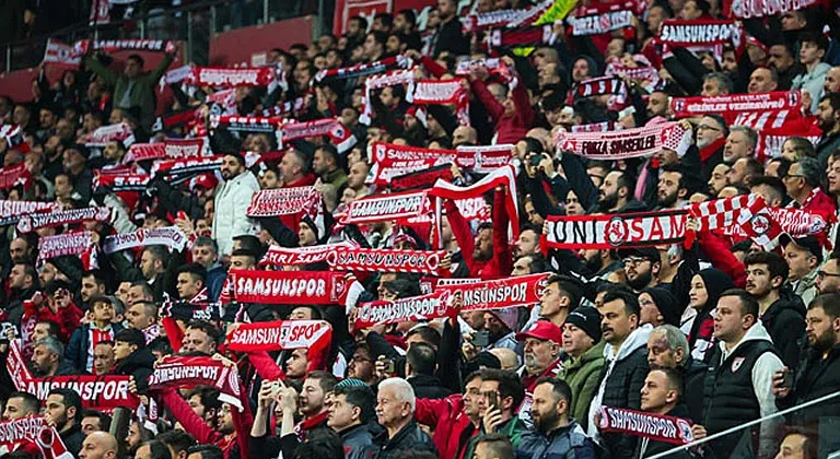 Samsunspor taraftarından büyük ilgi