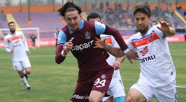 Trabzonspor İskenderunspor'a diş geçiremedi