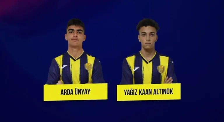 U16 Milli Takıma 2 Ankaragüçlü