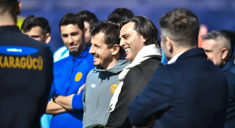 Vincenzo Montella Ankaragücü'nü ziyaret etti