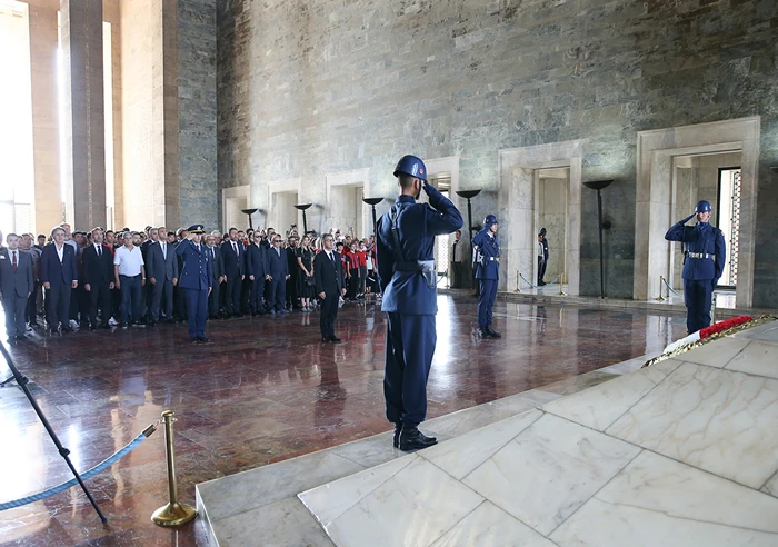 Gençlerbirliği Anıtkabir ziyareti