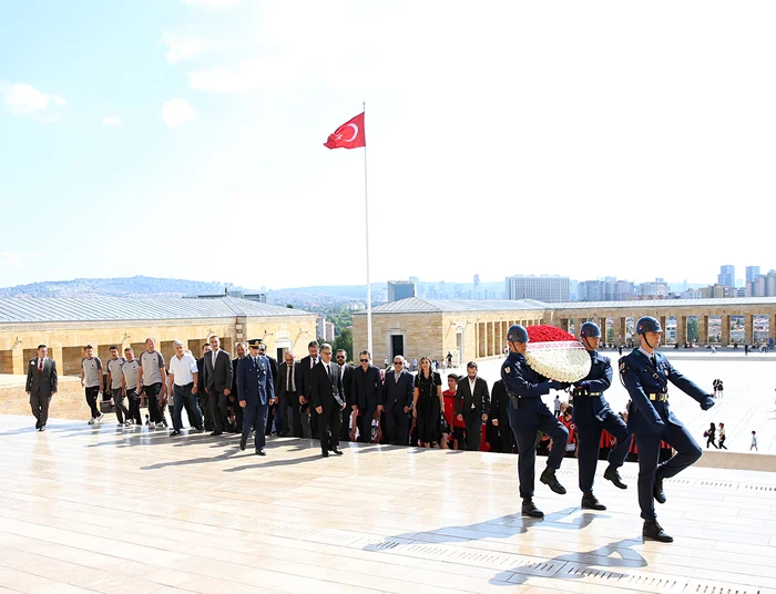 Gençlerbirliği Anıtkabir ziyareti