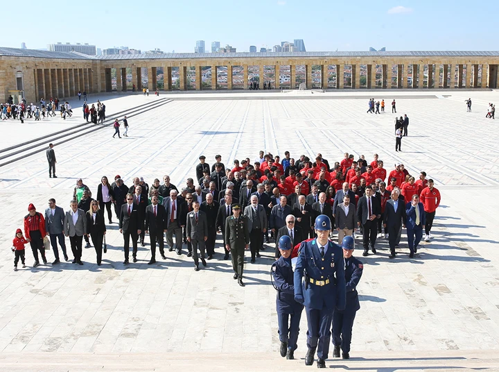 Gençlerbirliği Anıtkabir Ziyaret