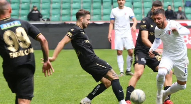 Ankaraspor Giresunspor’u salladı yıkamadı