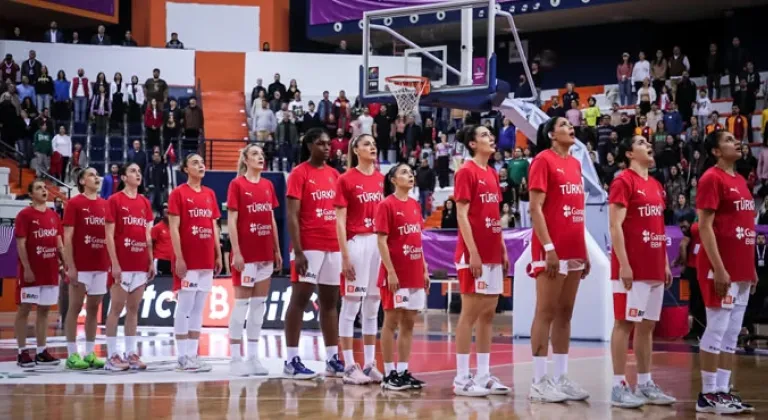Kadın basketbolcularımız Slovenya’yı da geçti