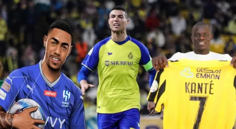 Suudi Arabistan’daki yıldız futbolcular